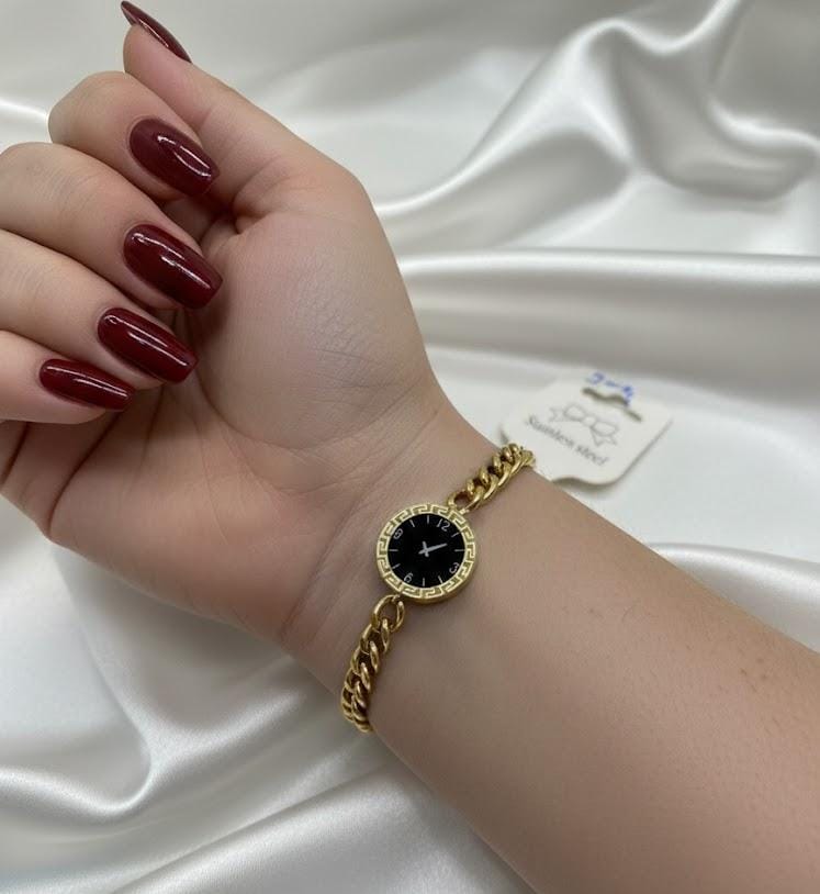 Watch Design Versace Stainless Steel Bracelet