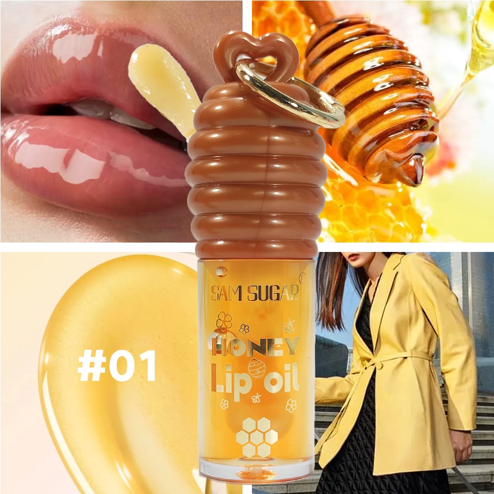 Miss Betty Honey Lip Oil | Gloss With Keychain