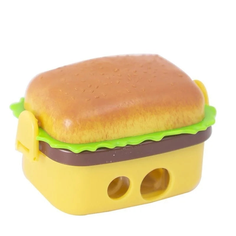 Hamburger Pencil Sharpener | Eraser Combo