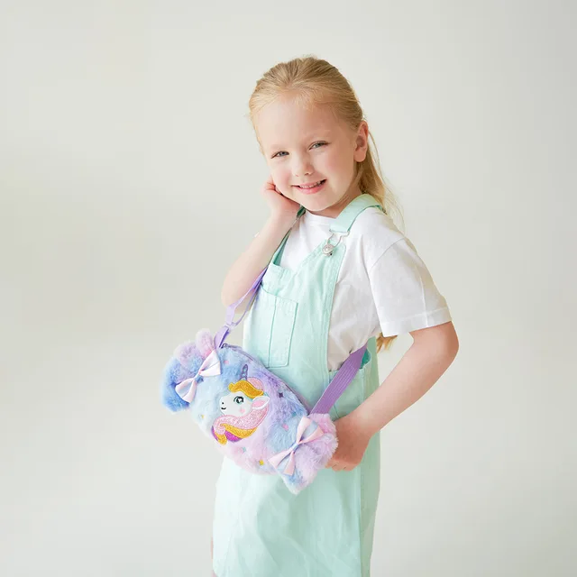Unicorn Fur Toffee Cross Body Bag