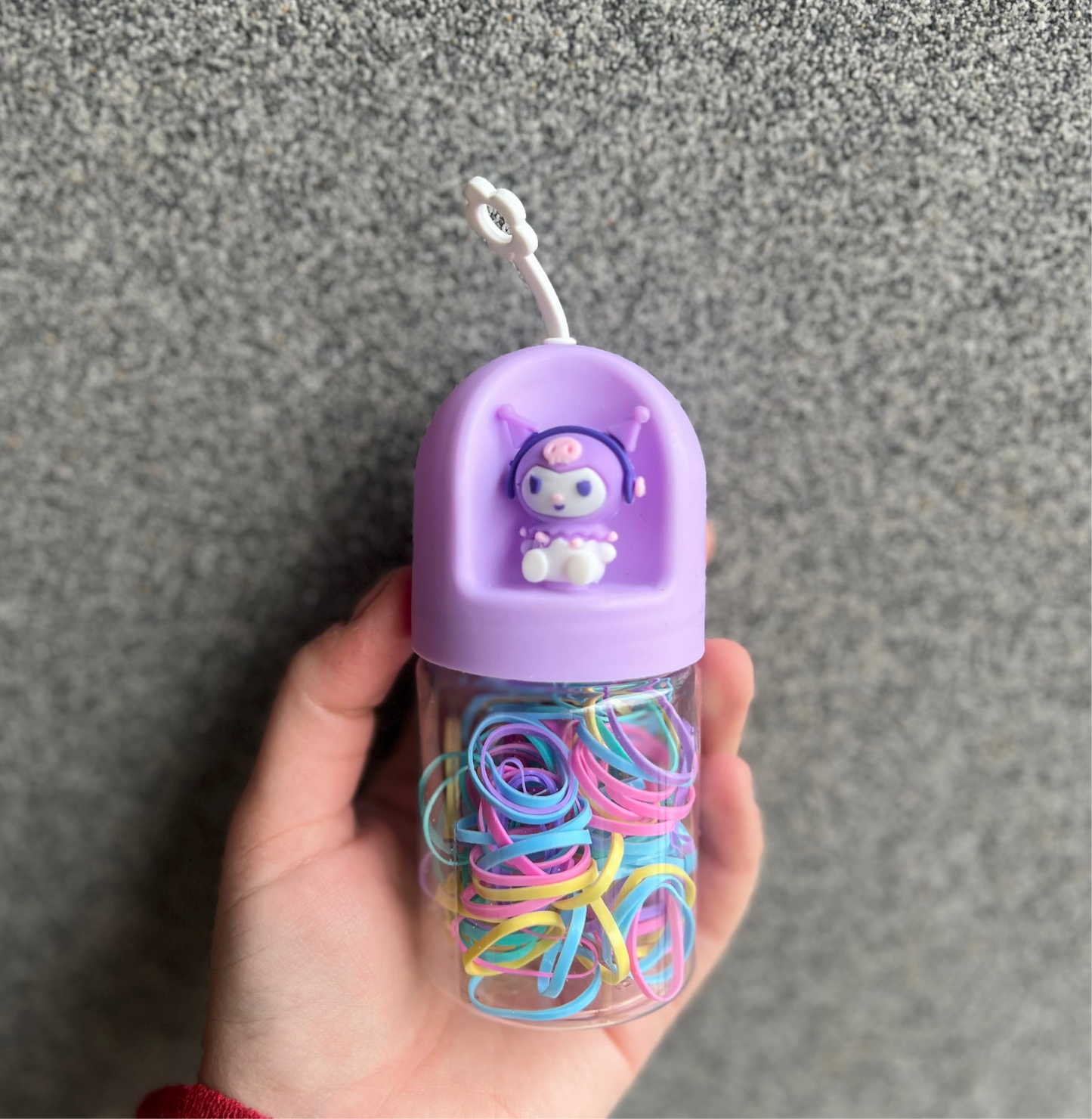 Kuromi Hair Pony Rubber Bands