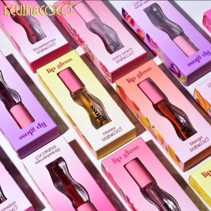 Kevin & Coco Juicy Lip Gloss With Packaging