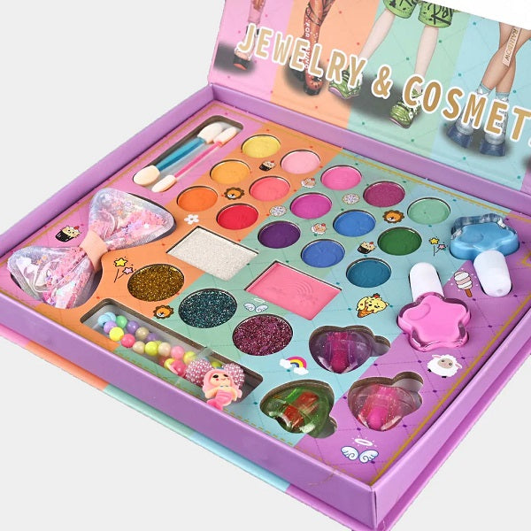 Igoodco 29 in 1 Jewellery And Cosmetics Kids Makeup Kit