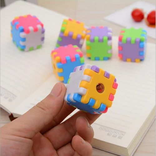 Puzzle Cube Pencil Sharpener