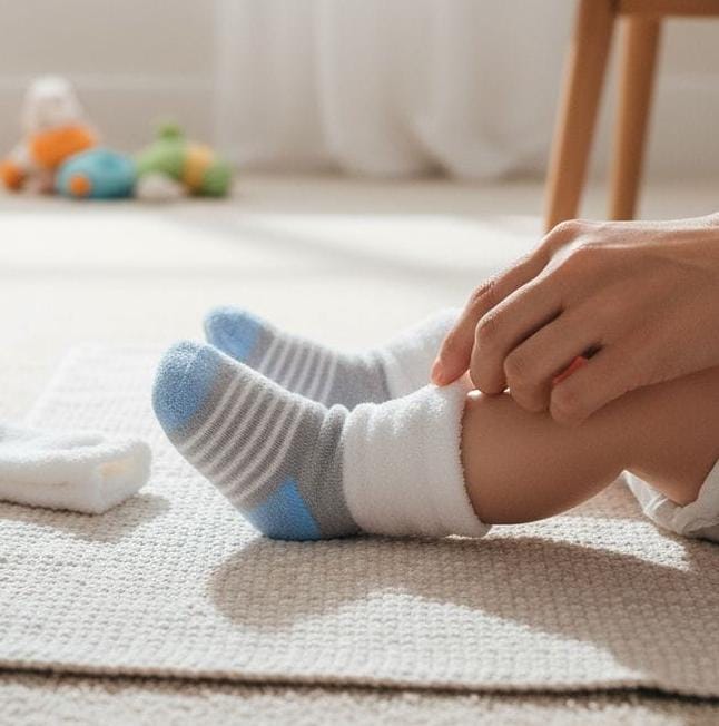 Kids Towel Warm Socks