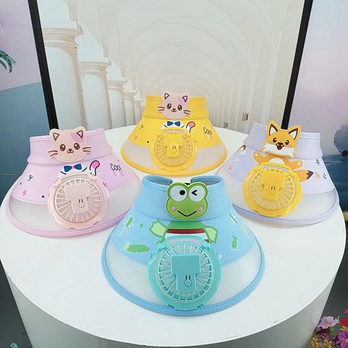 Chargable Hat Fan For Kids