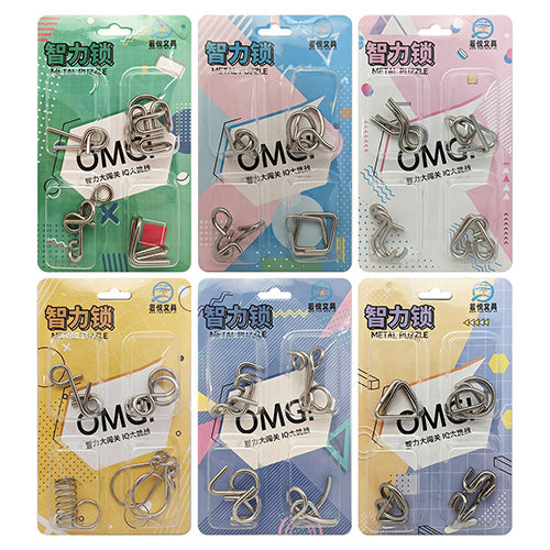 Metal Puzzle Brain Game