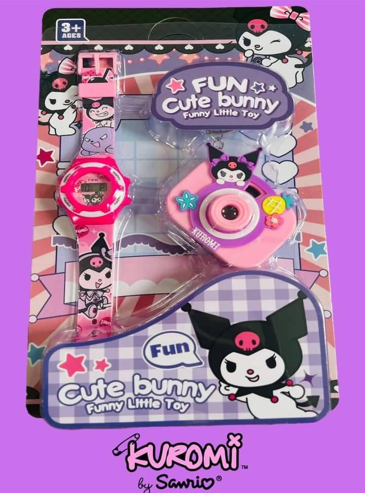 Sanrio Watch & Projection Camera Gift Set
