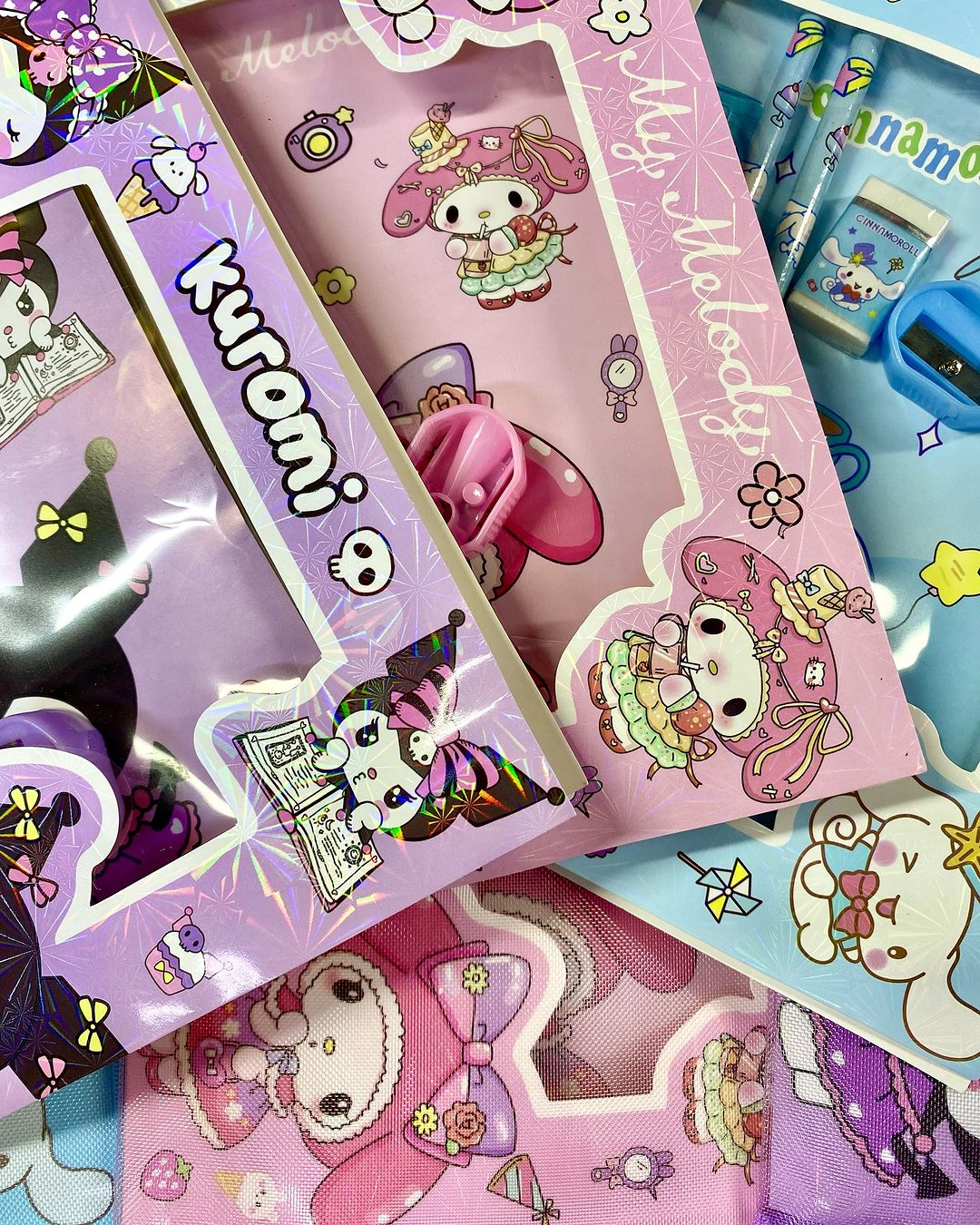 Sanrio Stationery Pouch Gift Set