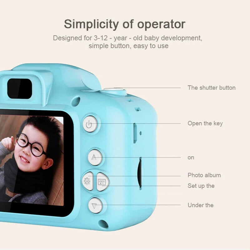 Pastel Chargeable Digital Camera
