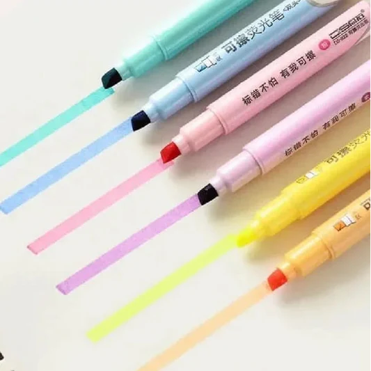 Hello Kitty 6-Piece Highlighter Pen Set