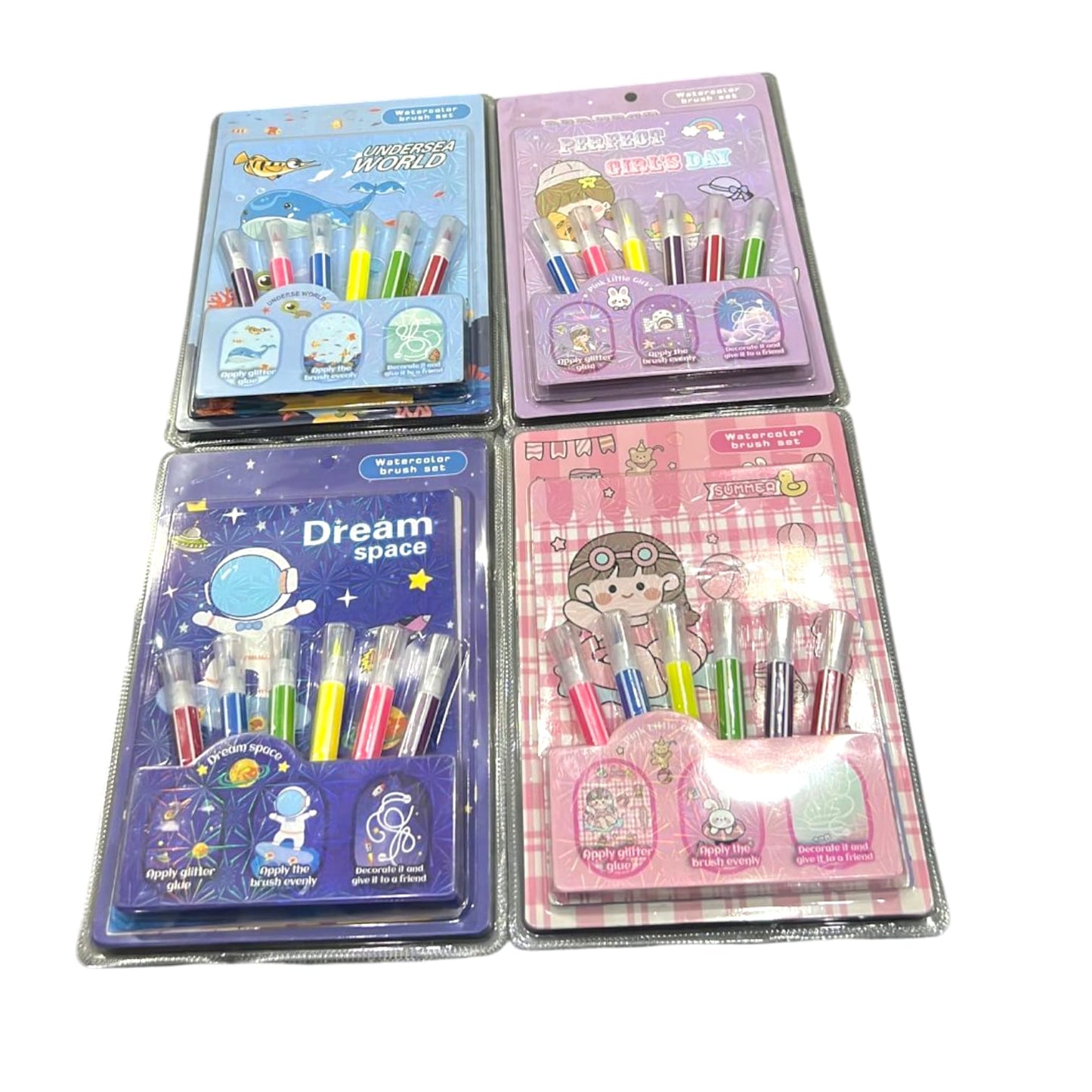 Water Colour Brush Marker Set