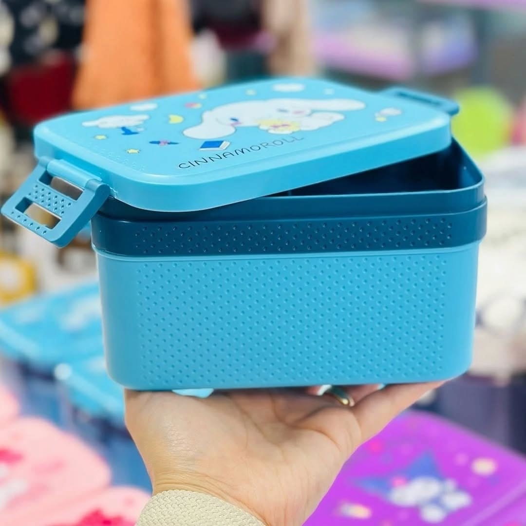Sanrio Stainless Steel Double Partition Lunch Box