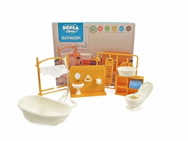Miniature Bath Room Furniture Set