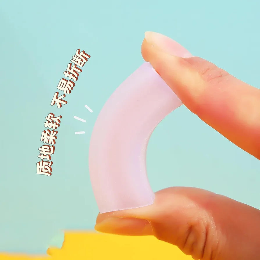 Jelly Pencil Eraser Spaceship & Fruits