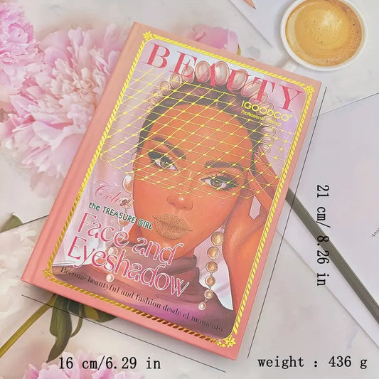 Igoodco Beauty Face And Eyeshadow Three Layer Makeup Book Pallette