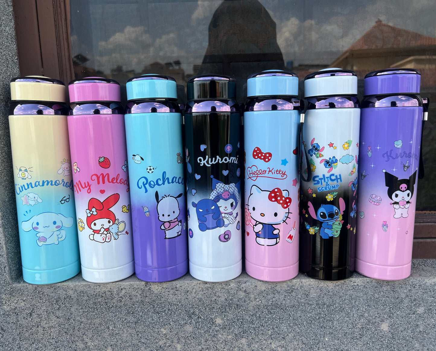 Sanrio 1000 ml Stainless Steel Water Bottle