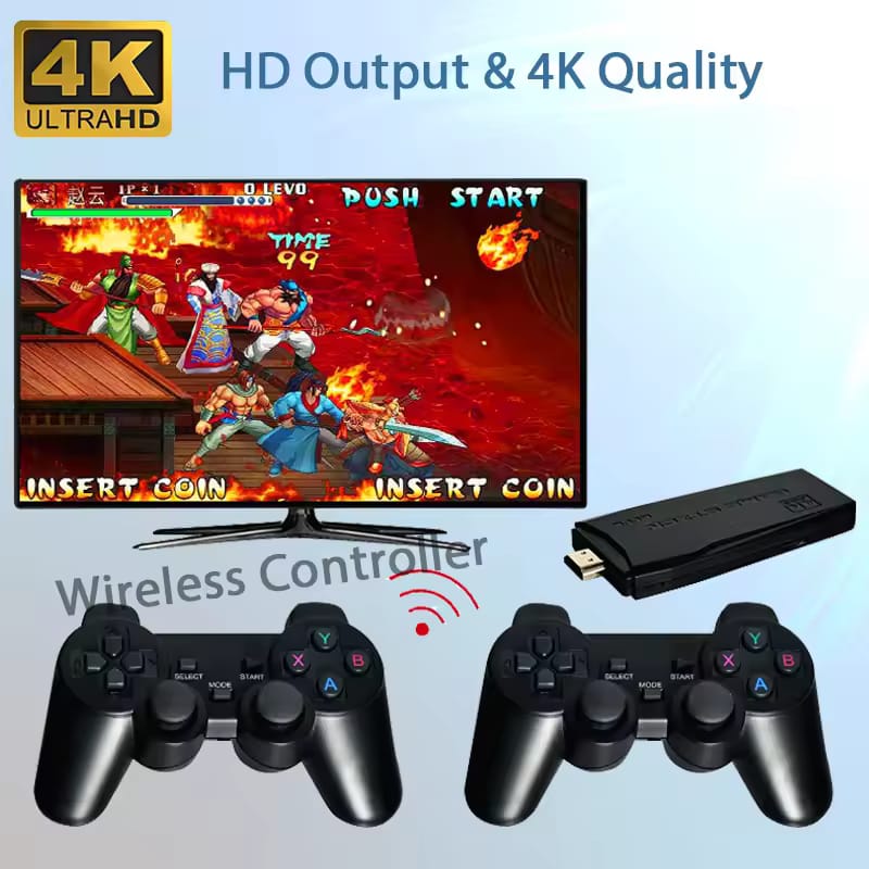 M8 4k Ultra Hd Wireless Game Stick