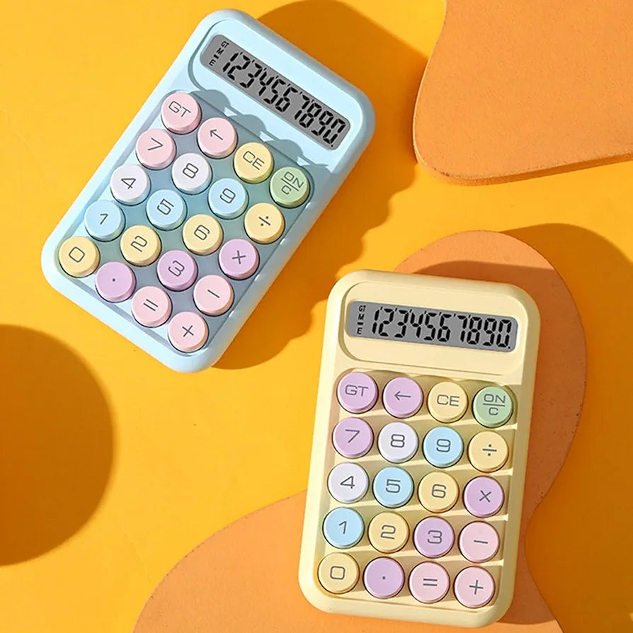 Kawaii Pastel Rainbow Calculator