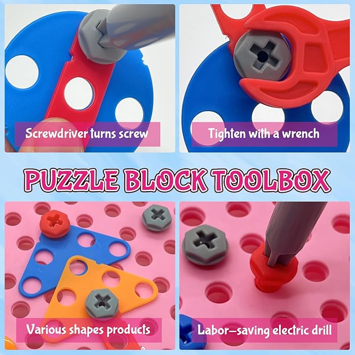 Unicorn DIY Creative Mosaic Drill Toy