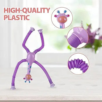 Giraffe Pop Tube Toy