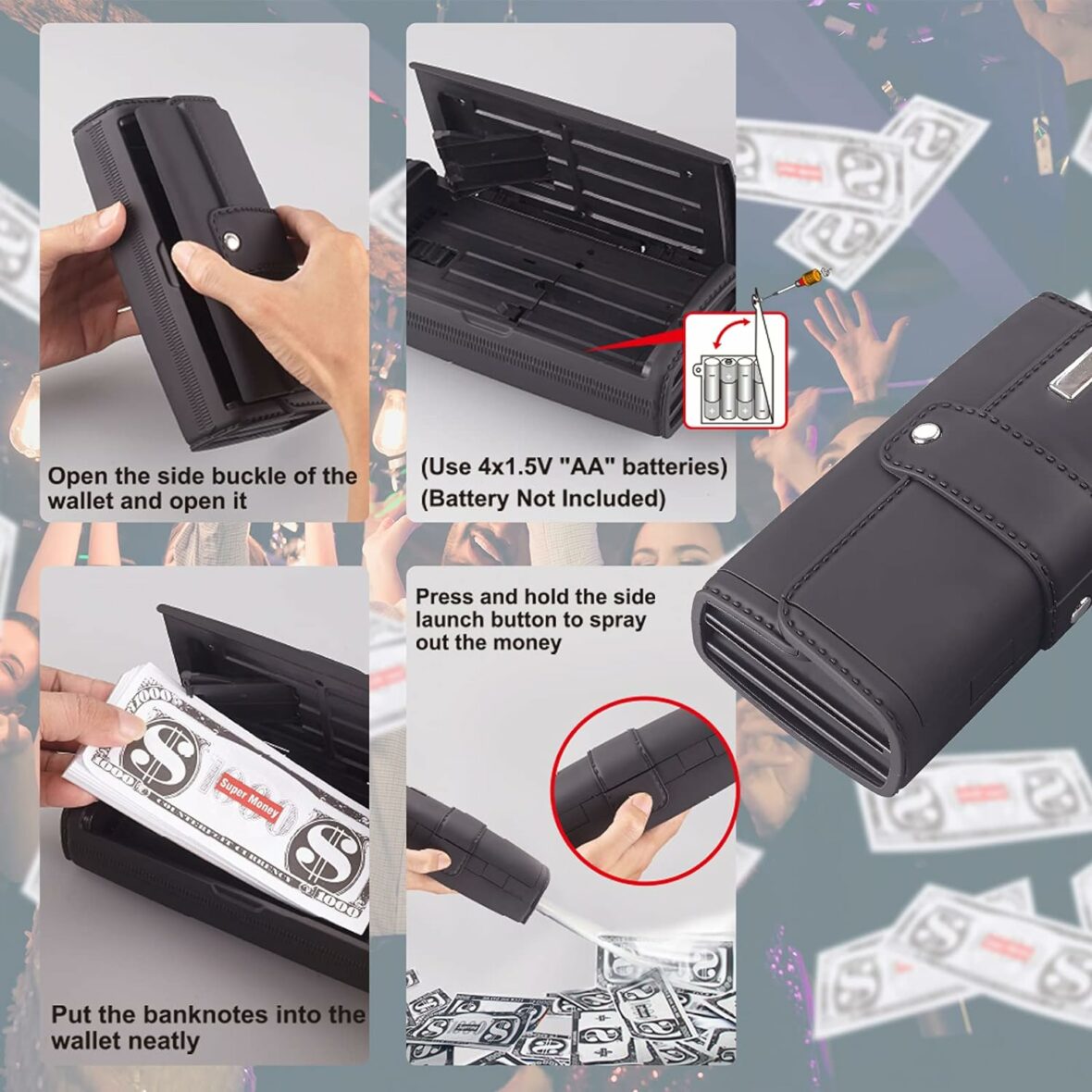 Money Wallet Spray