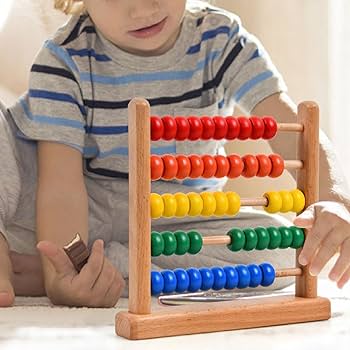 Wooden Abacus study block