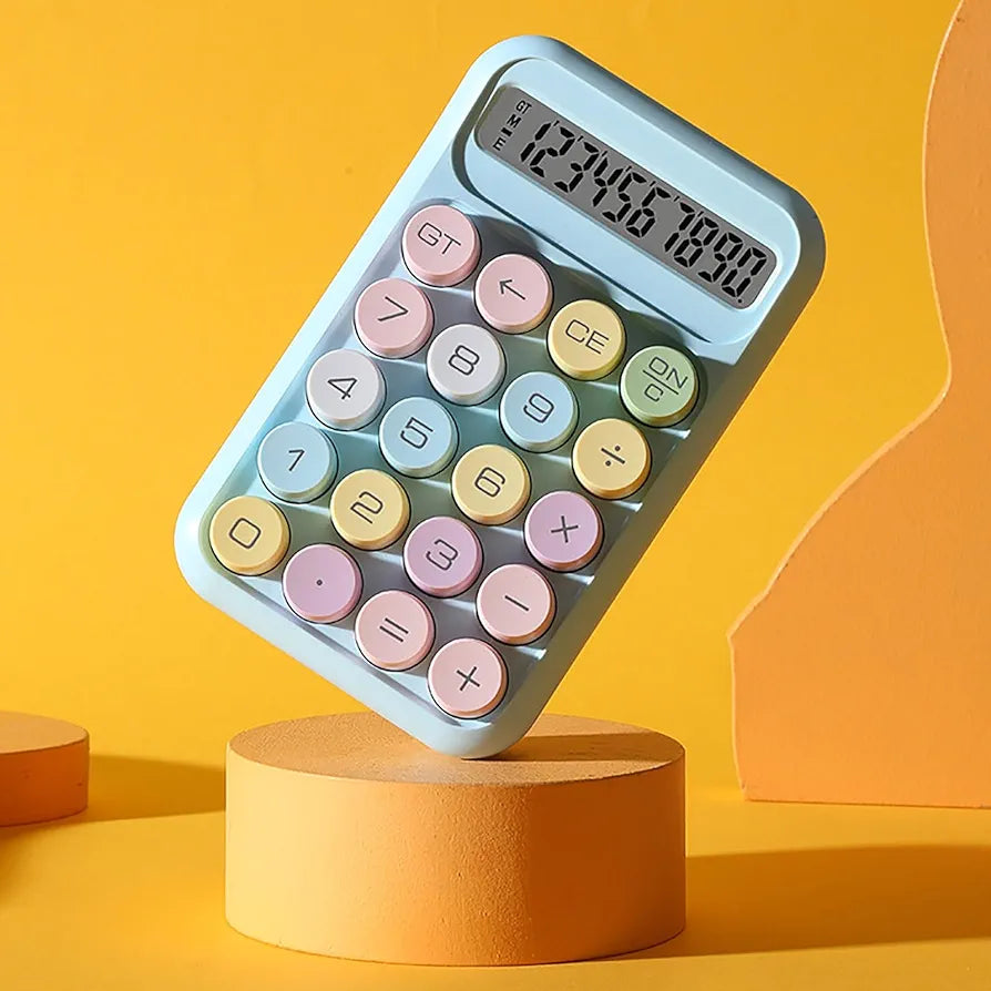 Kawaii Pastel Rainbow Calculator