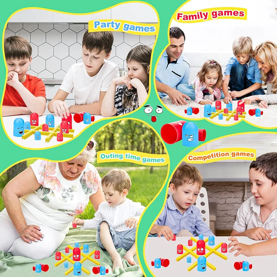 Gobblet Gobblers Fun Strategy Tic Tac Toe Board Game