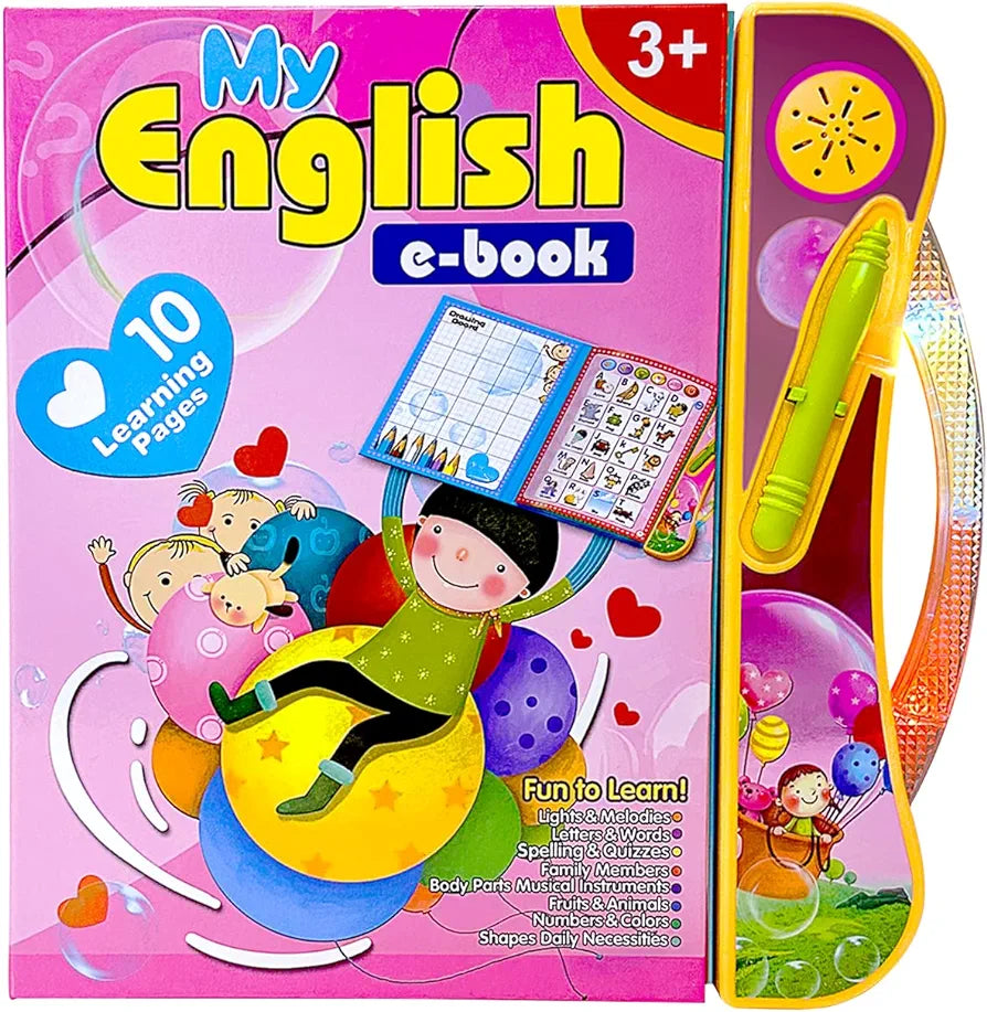 Interactive Learning Book with Lights & Sound Pakistan - Smart Education | Bachunkiduniya