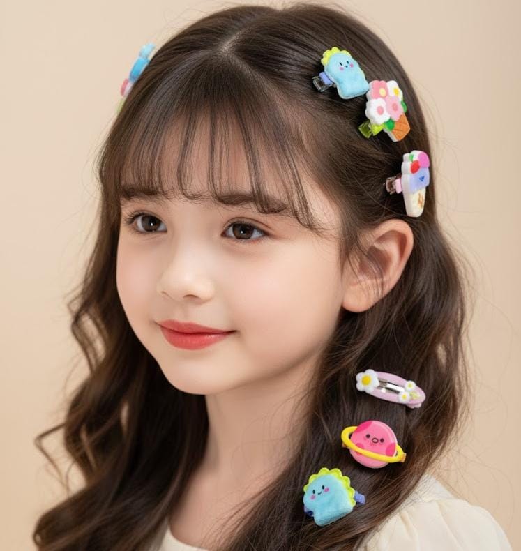 Kawaii Mini Hair Clips For Little Girls