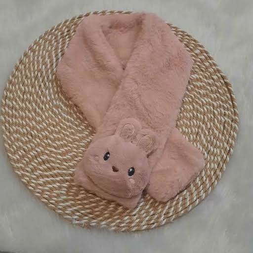 Kids Fur Neck Warmer Scarf