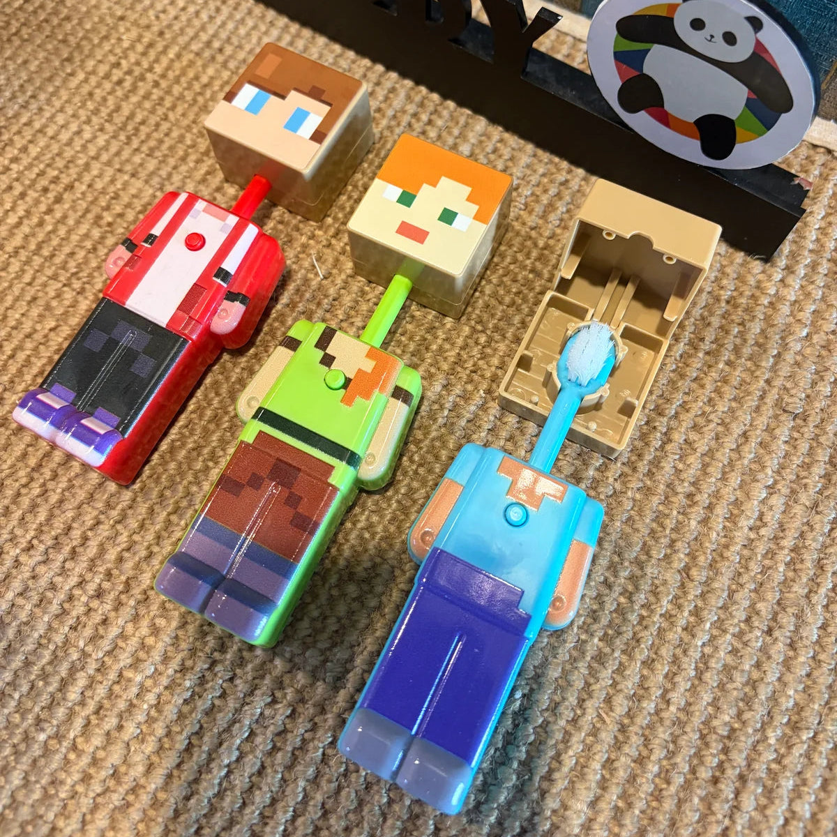 Viral Minecraft Kids Toothbrush With Cap