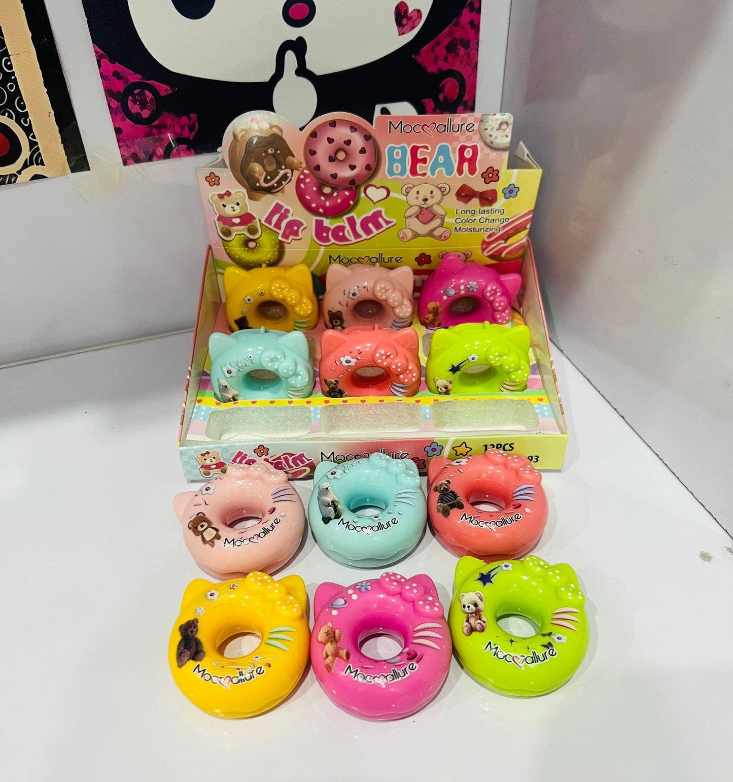 Donut Bear Lip Balm