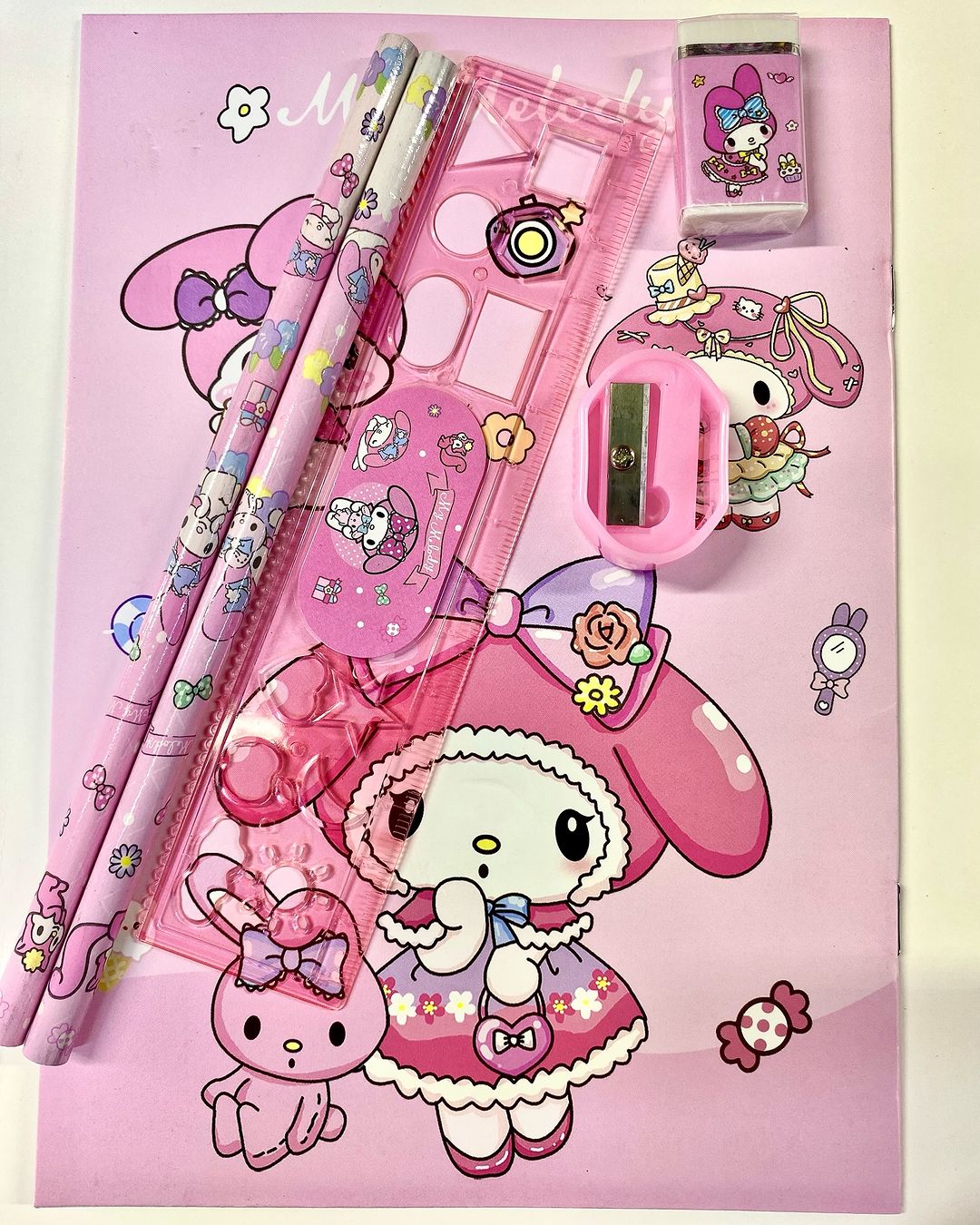 Sanrio Stationery Pouch Gift Set