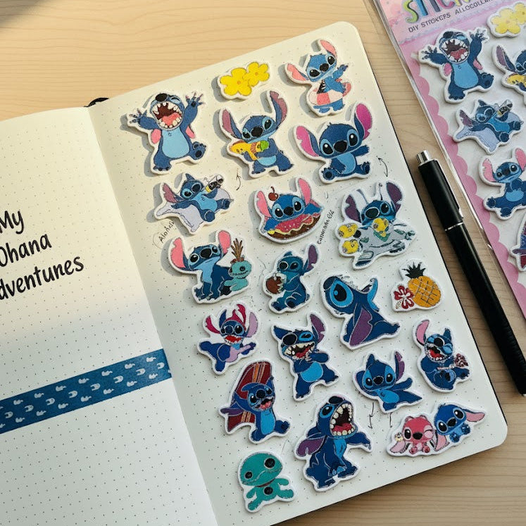 3D Cartoon Sticker Sheet