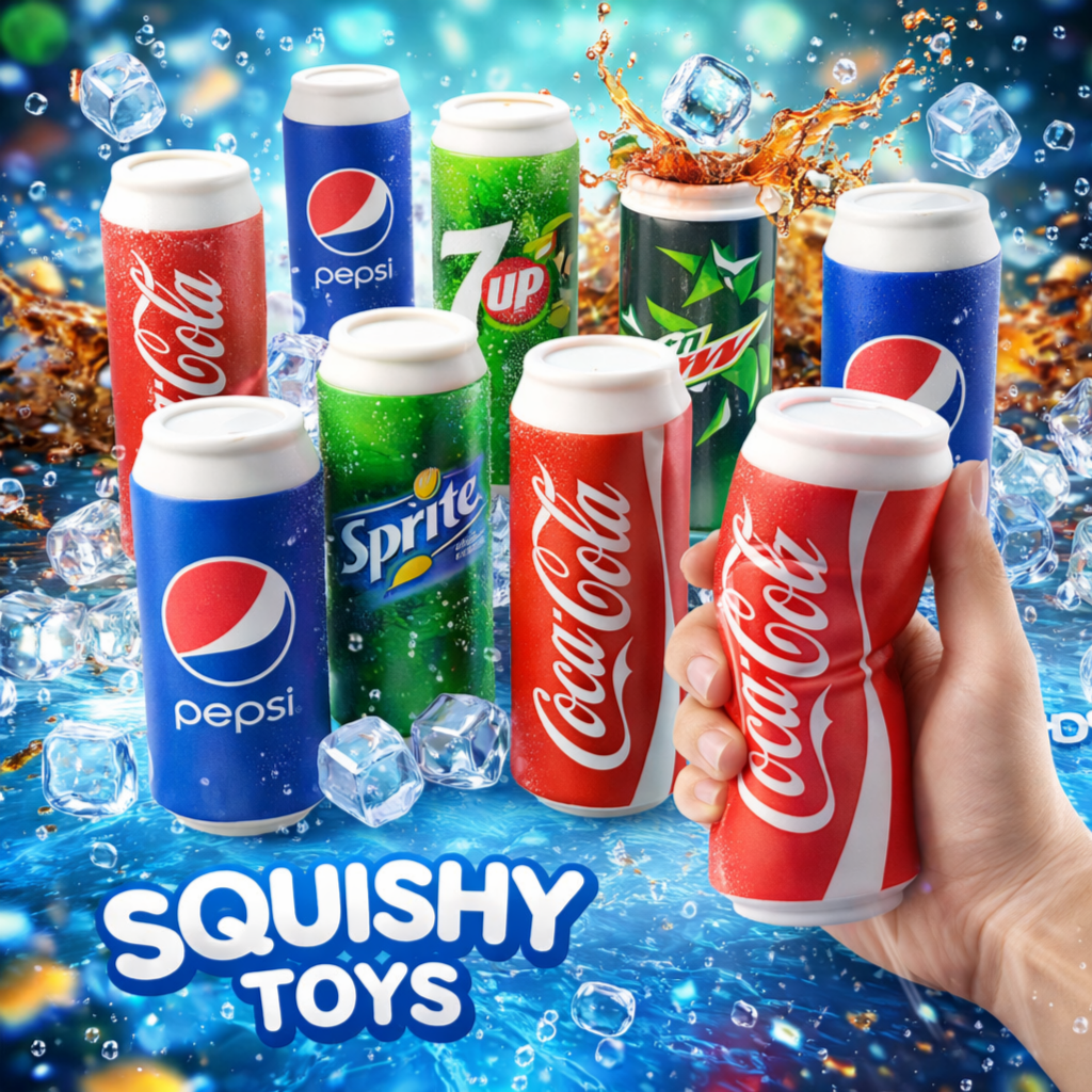 Cold Drink Can Squishy