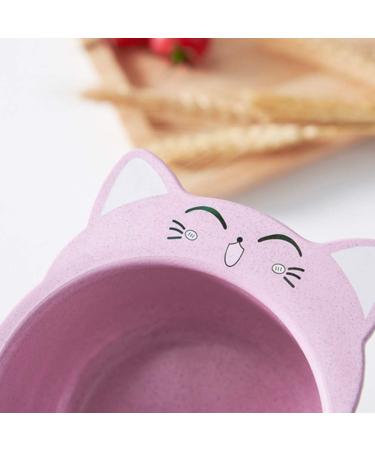 Kids Wheat Material Cat Cereal Bowl | Deep Dish Serving | Bpa Free | Non Toxic Material