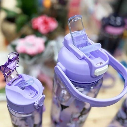 Set Of 3 Sanrio Water Bottles