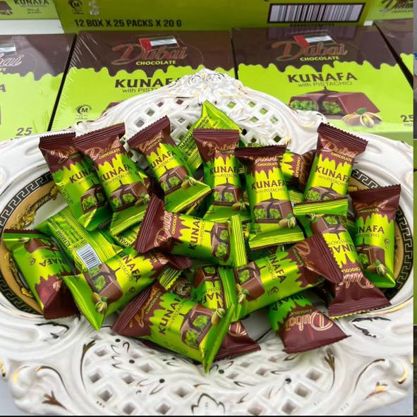 Viral Mini Dubai Kunafa Chocolate