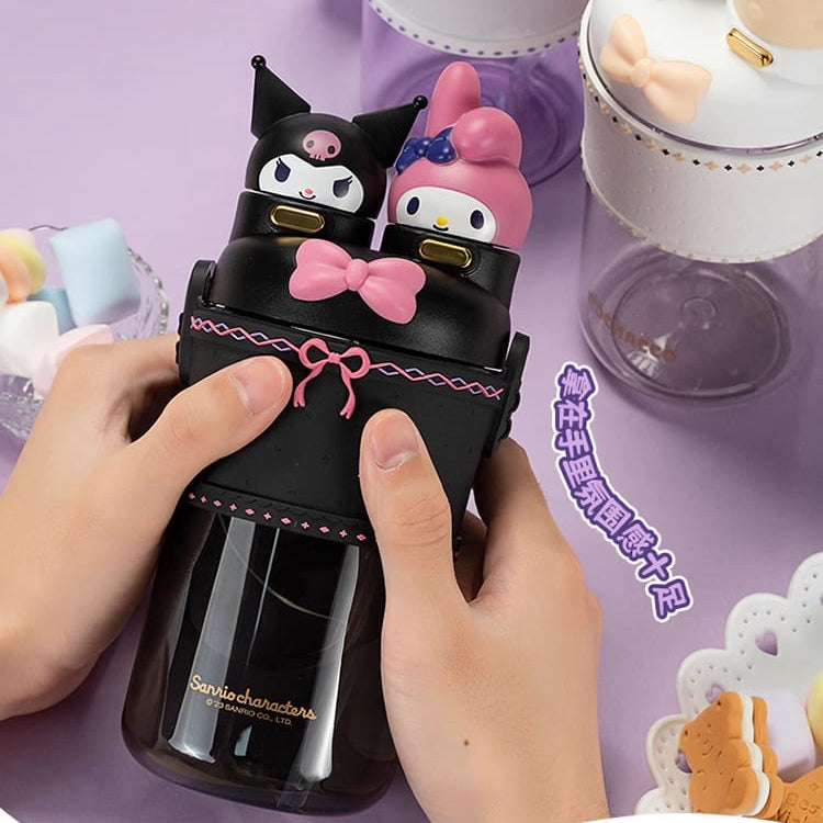 Kuromi My Melody Dual Mouth Water Bottle