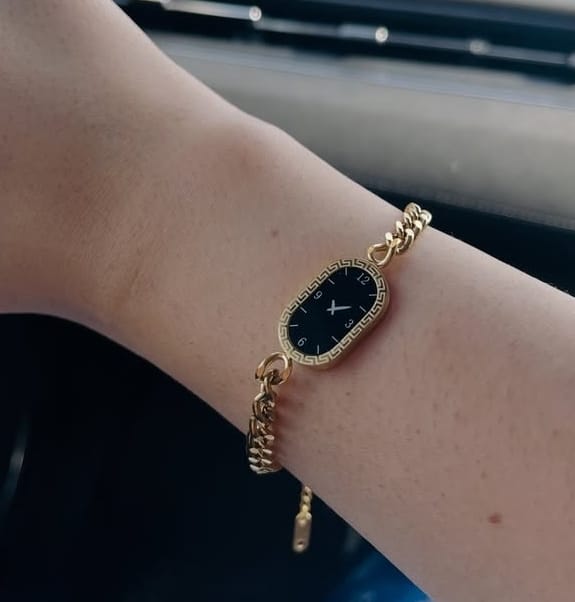 Watch Bracelet And Locket Stainless Steel