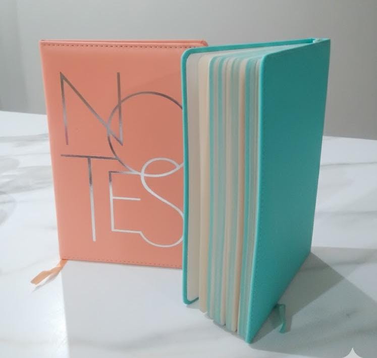 Thick A5 Cushioned Notebook | Diary | Notepad For Notes Making