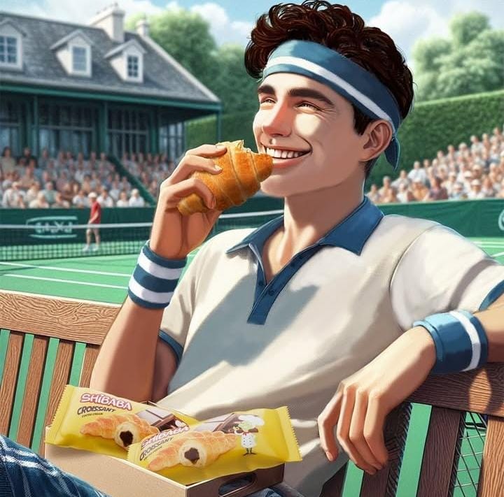 Chocolate Filled Imported Croissant