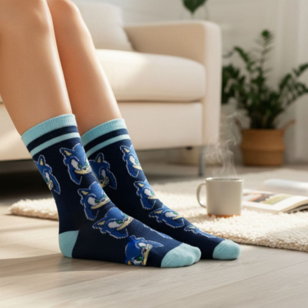 Kids Sonic Charachter Socks
