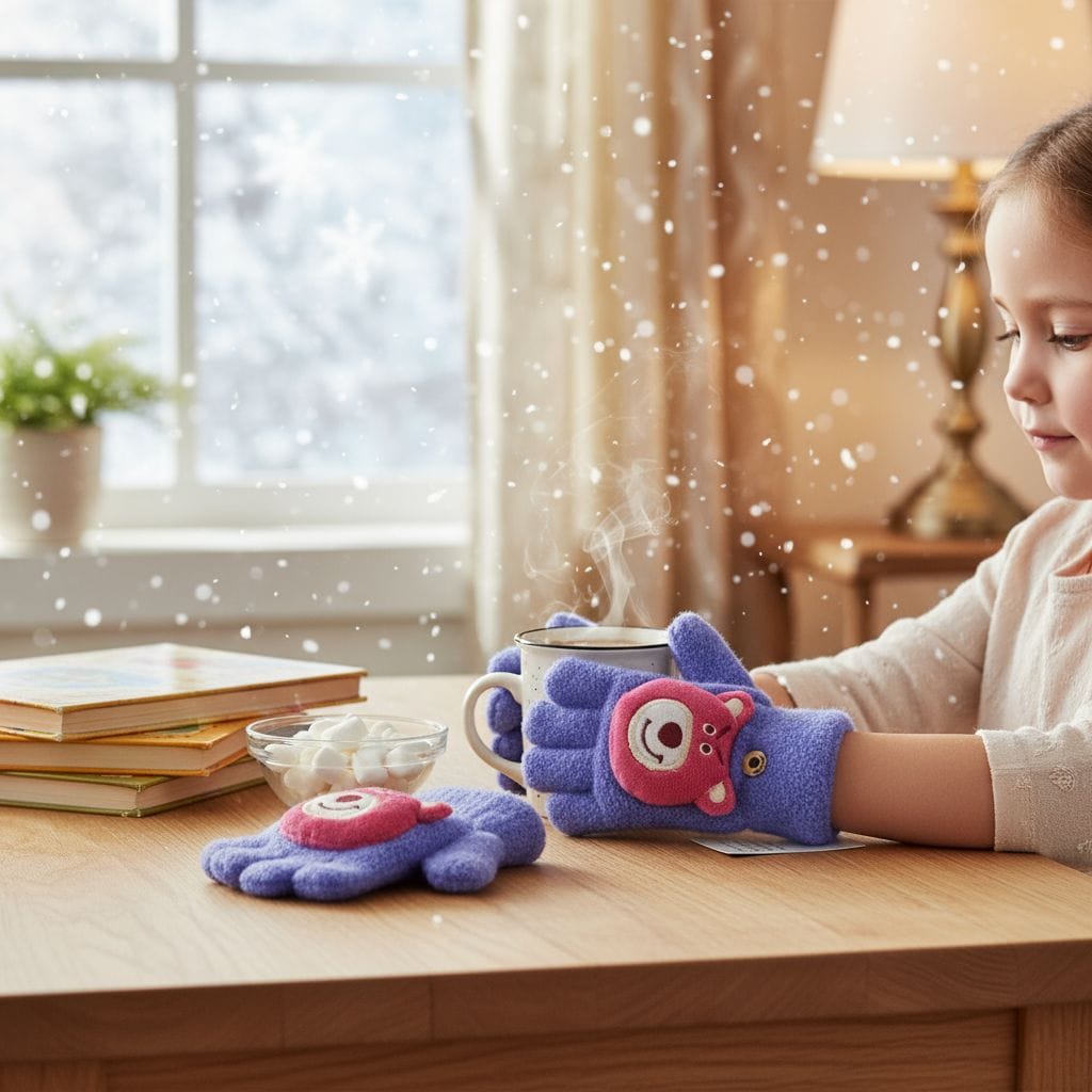 Sanrio Half Finger + Full Finger Kids Gloves