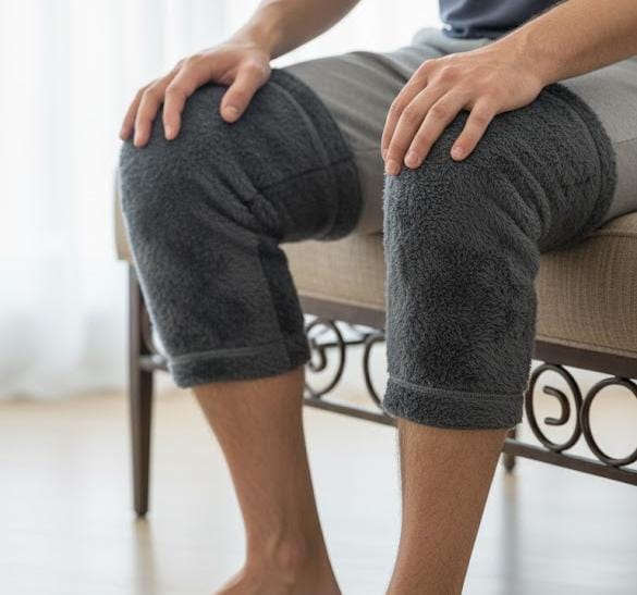 Fur Velvet Fleece Knee Warmer | Leg Warmer