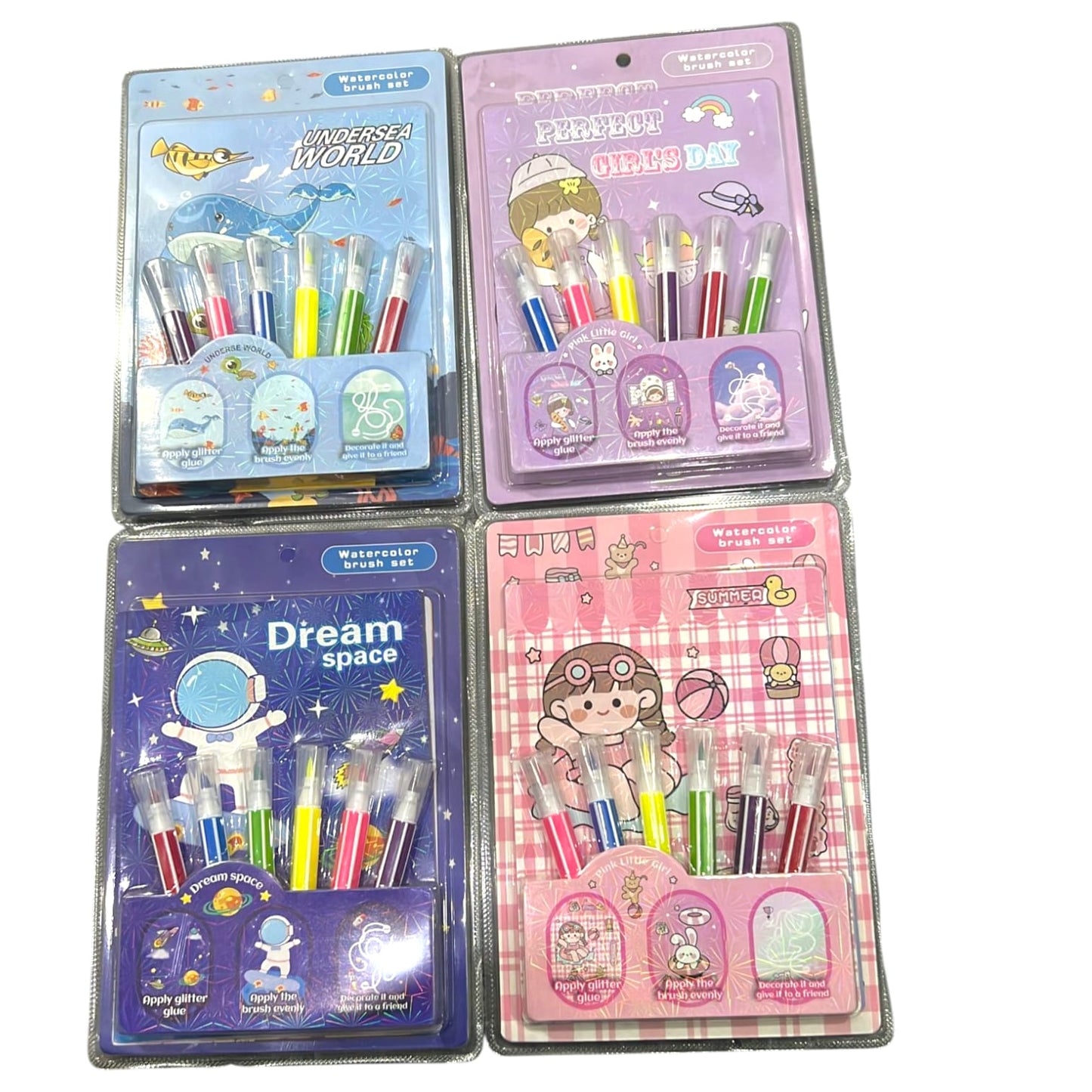 Water Colour Brush Marker Set