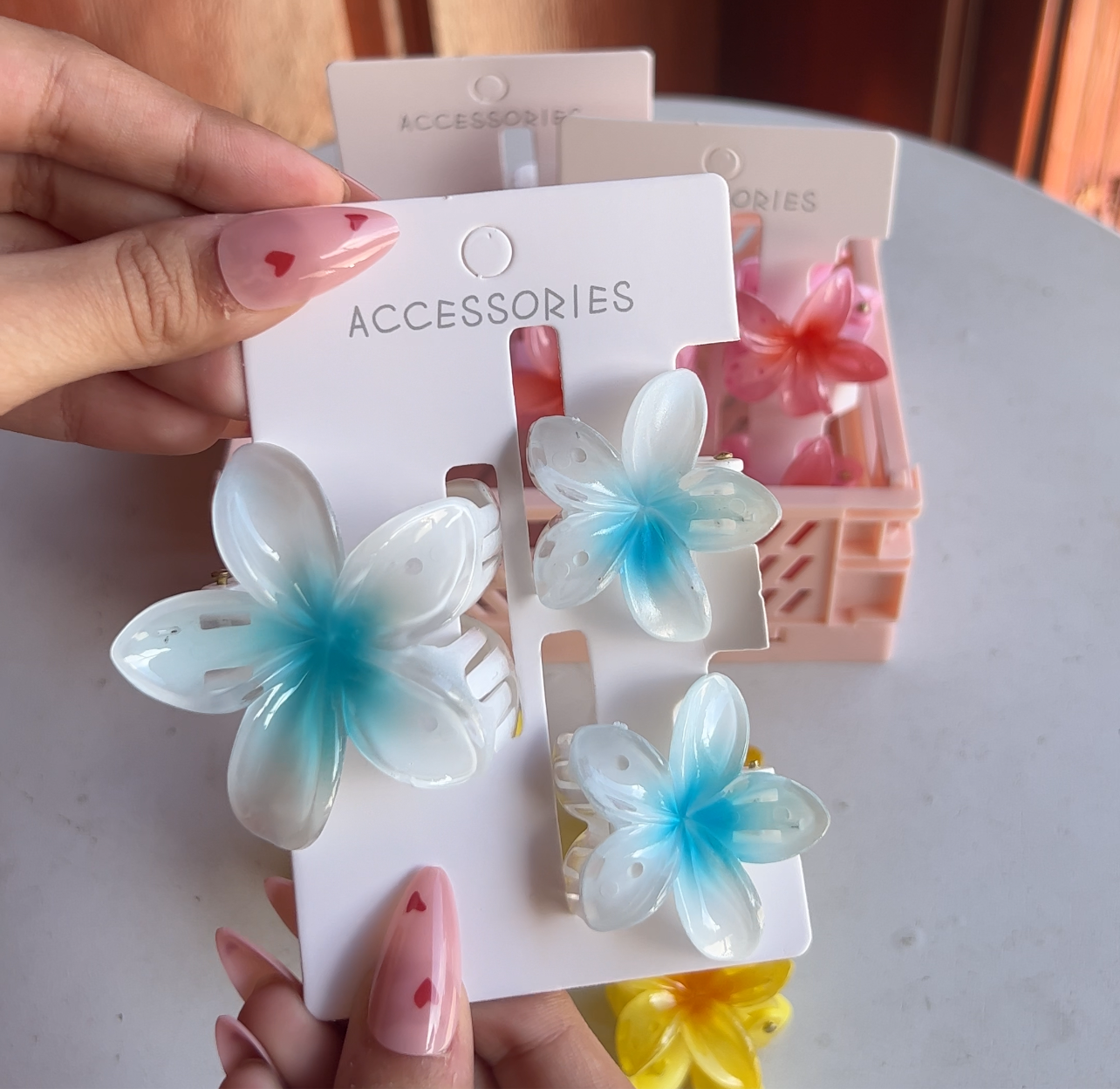 3 in 1 Flower Hair Catcher Set