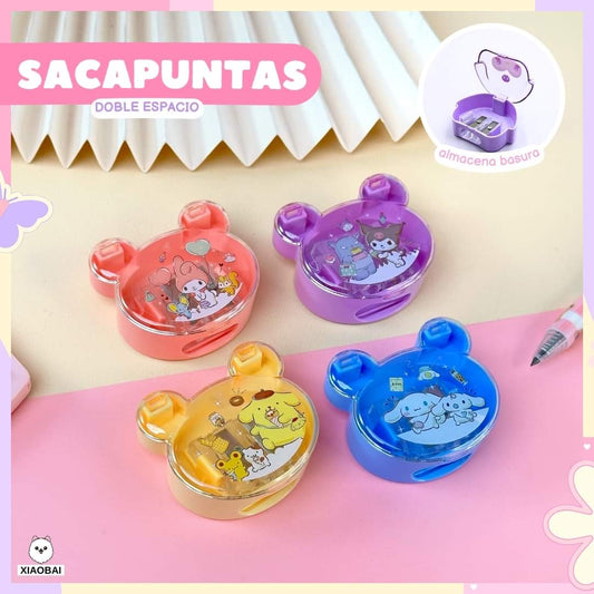 Sanrio Double Hole Pencil Sharpener